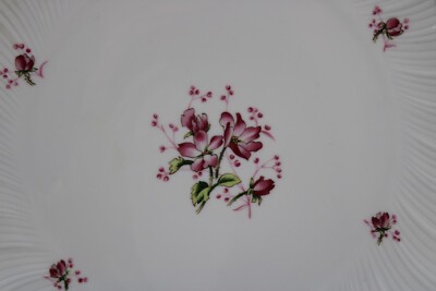 Bernardaud Limoges Henriette Rose Two Handled Cake Plate | eBay