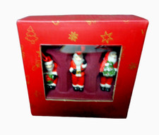 Weihnachtsmänner 3 teiliger Anhänger Villeroy & Boch My Christmas Tree neuwertig