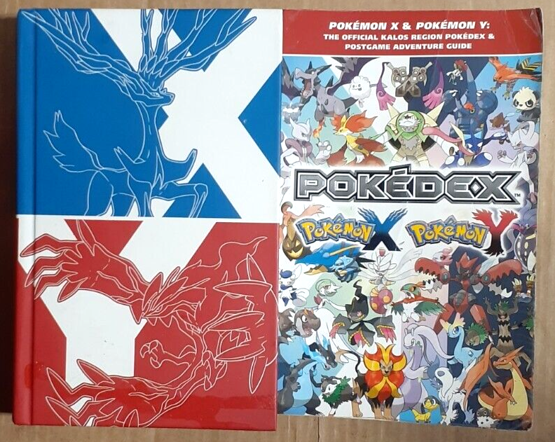 Pokemon X & Y The Offical Kalos Region Pokedex Strategy Guide No Poster Lot  9780804161992