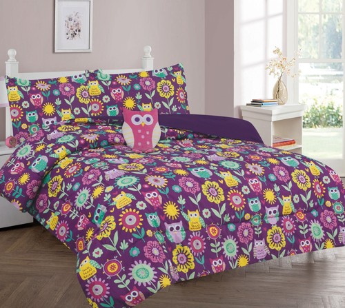 6PC BEDROOM KIDS BED IN A BAG COMFORTER + SHEET COMPLETE BEDDING SET TWIN SIZE - Picture 17 of 36