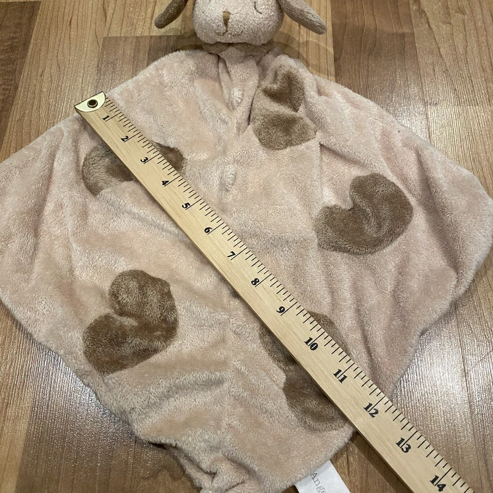 Angel Dear Puppy Dog Lovey Marrón Bebé Peluche Manta de Seguridad Suave Juguete para Acurrucarse Foto 4 de 4