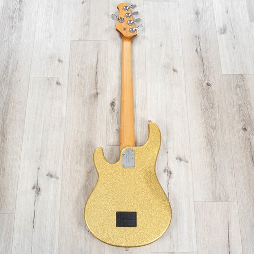 Ernie Ball Music Man StingRay Special 5 HH 5-String Bass, Rosewood, Genius Gold - Picture 6 of 11