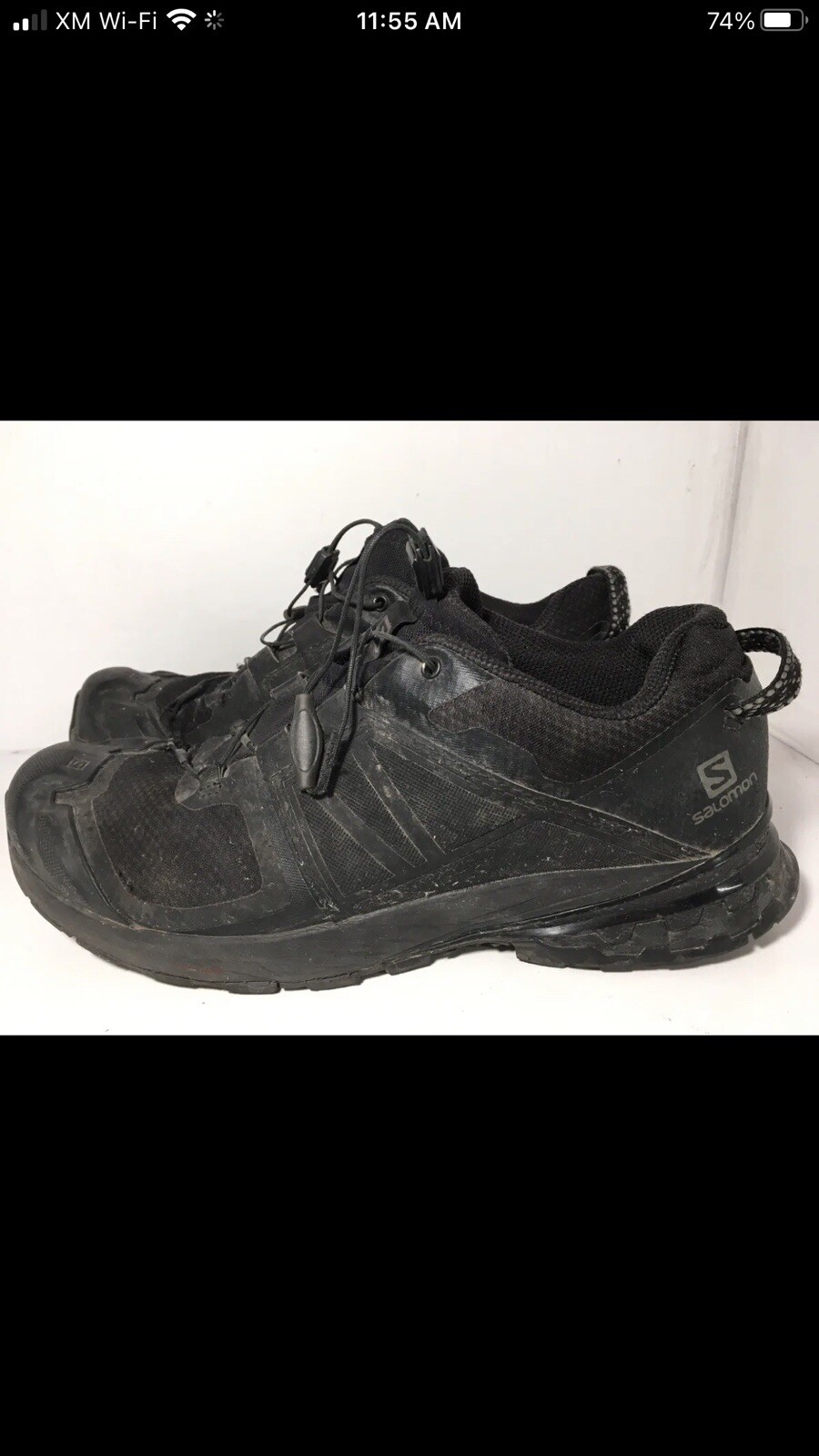 Salomon XA Wild scarpe da trekking trail running nere da donna taglia 8 5