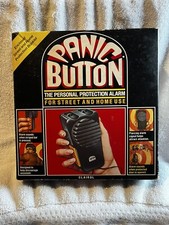 Vintage 1979 Clairol Panic Button Ochrona osobista Alarm w oryginalnym pudełku