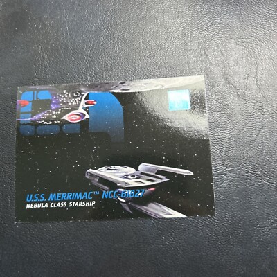Cx Star Trek Phase 1 Reflections Of The Future  #40 Uss Merrimac Starship