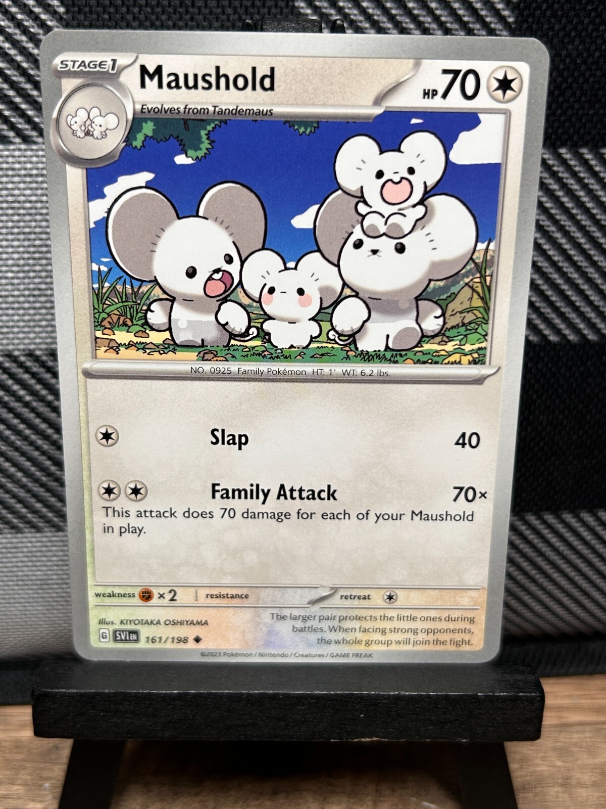 Pokemon TCG: Maushold 74/91, Paldean Fates