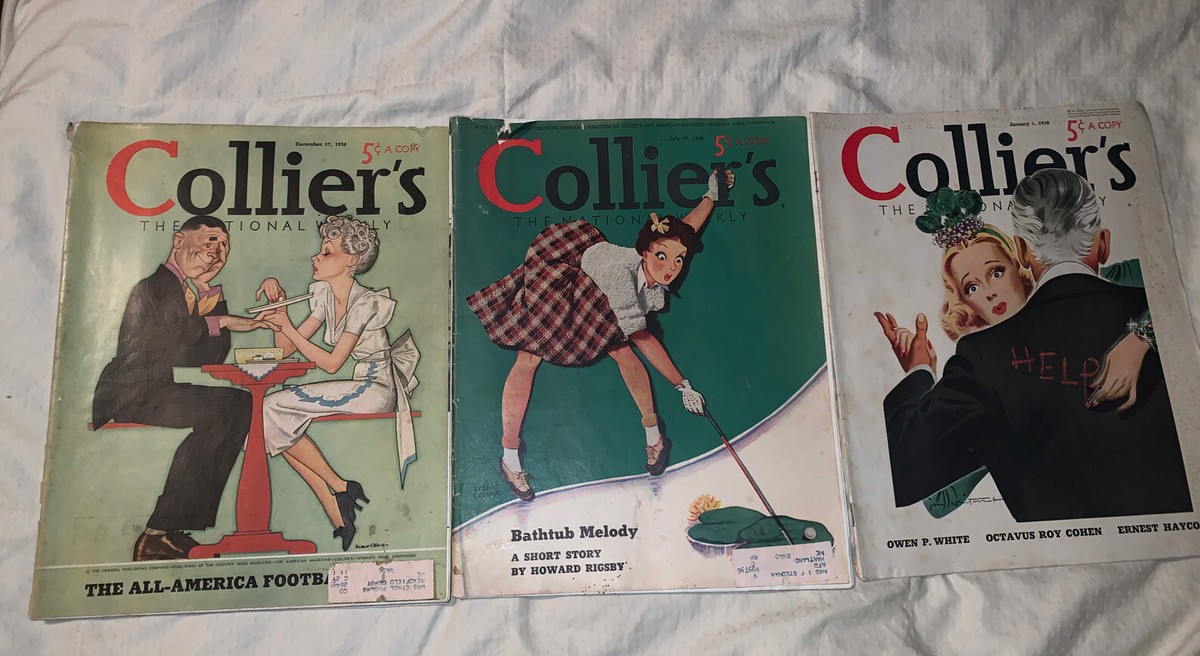 Lot Of 3 Collier's Magazine | eBay