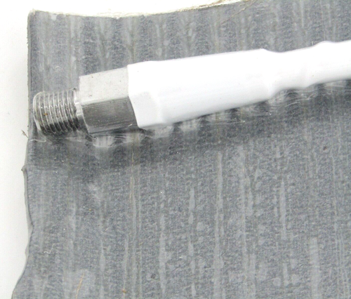 Fiberglas CB-Antenne 25 W weiß ohne Masse NOAA-Kabel & Koax-Kit für Basisstation - Bild 3 von 7