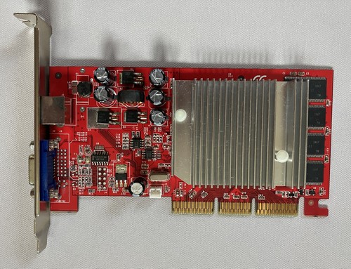 Carte Graphique Fx5200 128Mo – AGP – Connecteur VGA – Testée – Occasion France