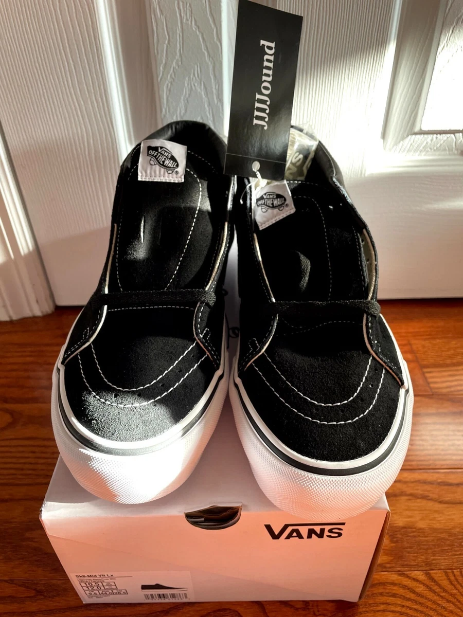 Vans JJJJound Sk8 Mid VLT LX Vault Black Size 10.5 VN0A7TNH2D9 NEW