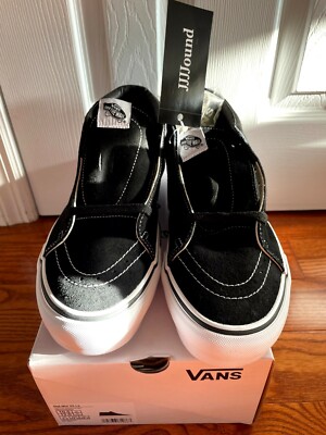 Vans JJJJound Sk8 Mid VLT LX Vault Black Size 10.5 VN0A7TNH2D9 NEW