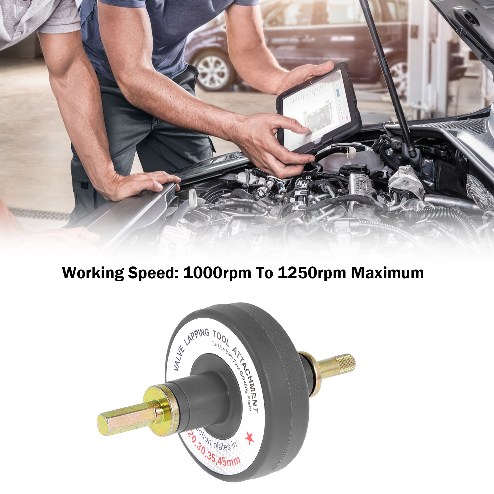 Valve Lapping Tool Kit Carbon Steel Small Engine Valve Lapping