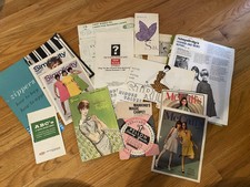 Lot Of 1960s Sewing/Tailoring Educational Boo...