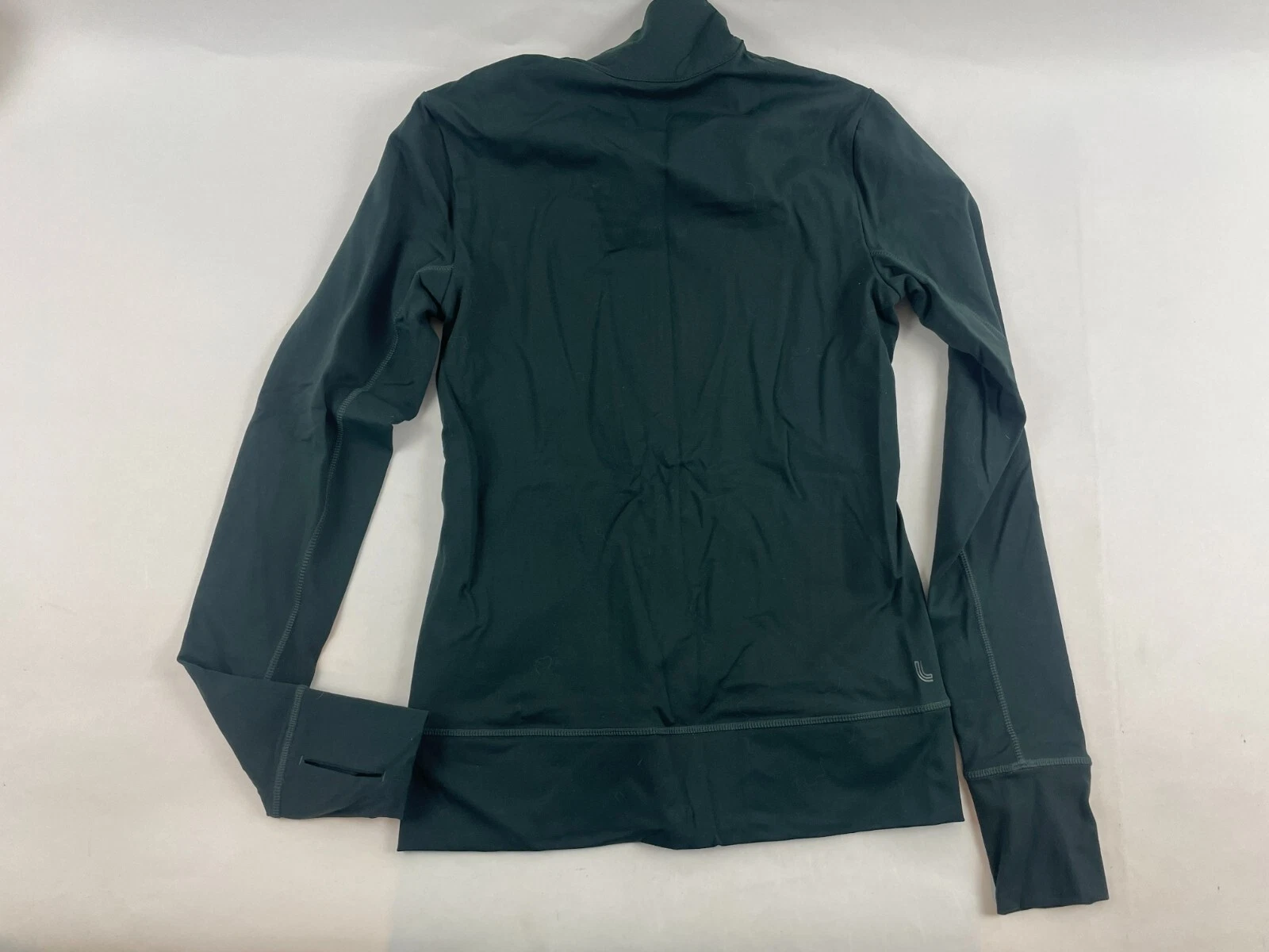 lole hunter long slv full zip activewear thumb hole jacket