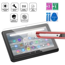 9H Tempered Glass Screen Protector For Amazon Fire 7 12th Gen 2022 Release Film