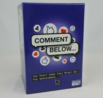 Comment Below - Adult Party Game by What Do You Meme?