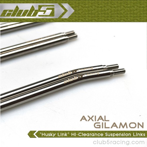 "Husky Link" Hi-Clearance Suspension Links for Axial AXP8 Gilamon - Picture 2 of 10