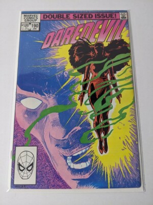 Daredevil Vol.1 #190 (Elektra ressurection)  Approx condition : NM- (9.2)