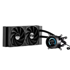 240mm AIO CPU Liquid Cooler Dual 120mm PWM Fans Intel AMD Water Cooling