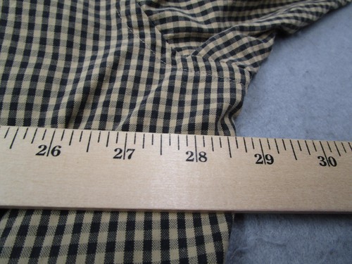 Lucchese 1883 Camicia Uomo 2XL Marrone Plaid Western Bottoni Lavoro Rancher - Foto 6 di 10