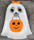 New Halloween Ghost Dog Ceramic Platter/Tray — photo 6