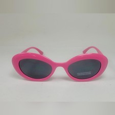 Pink Oval Sunglasses