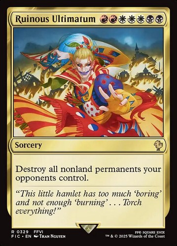 Ruinous Ultimatum 329 R Normal FIC MTG NM