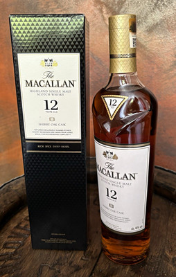 The Macallan 12 Jahre Single Malt Scotch Whisky, 0,7l, 40%, Sherry Oak, Box