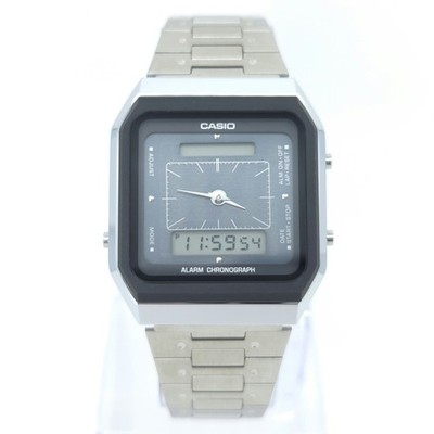 CASIO カシオ ヴィンテージ アナデジ AQ-101 NOS CASIO AQ-101 ALARM CHRONOGRAPH VINTAGE ANA-DIGI WATCH JAPAN