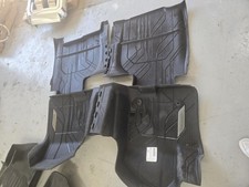 2019-2024 Gm 1500 Trucks Full Set Of Oem Black Rubber Floor Mats Double Cab