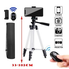 Professional Camera Phone Holder Tripod Stand for Smartphone iPhone Samsung Bag