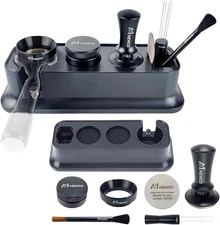 7 Pack Espresso Tamper Station&Coffee Distributor Tamper&Espresso WDT Stirrer&C
