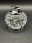 Vtg Waterford Crystal GLENMORE Pattern Butane Table Lighter - Gothic Print