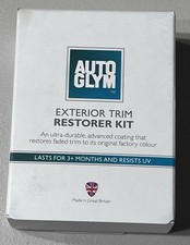 Autoglym Exterior Trim Restorer Kit 30ml Car Bumper Plastic Restorer Care New