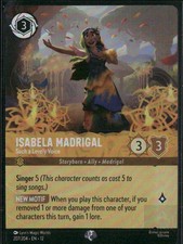 ISABELA MADRIGAL - SUCH A LOVELY VOICE EPIC 207/204 EPIC LORCANA HOLO NM/M
