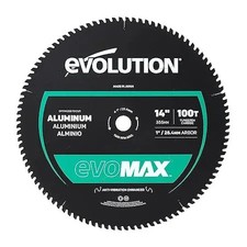 Evolution 14Evomaxal Circularsawblade, Cermet, Dia:14"