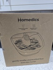 Image of NEW HoMedics Bubble Mate Foot Spa Massager Warm Water Bubble Bath