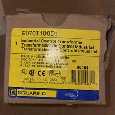 Square D Industrial Control Transformer 9070T100D1