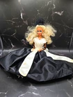 Vintage Mattel Barbie Fashion Doll 11in Blonde Curly Hair Blue Eyes Beautiful