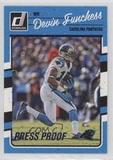 2016 Donruss Press Proof Blue Devin Funchess #44 0b5