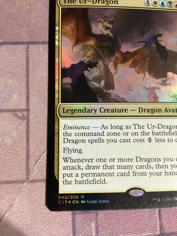 The Ur-Dragon -FnM-/LP MTG Commander 2017 - Image 2 of 3