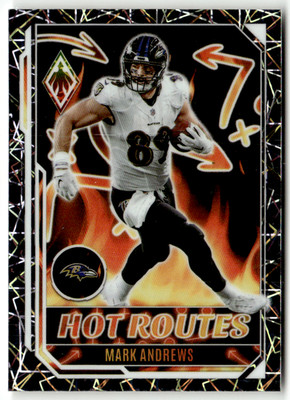Panini Football NFL Phoenix 2022 No. HR-26 Mark Andrews Hot Routes Laser Prizm