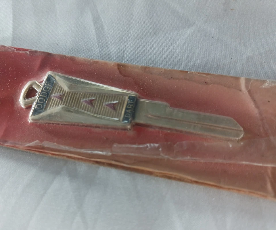 1960 and Up Dodge Dart Key. Blank. Vintage. 1611-Y139. New - Image 2 of 3