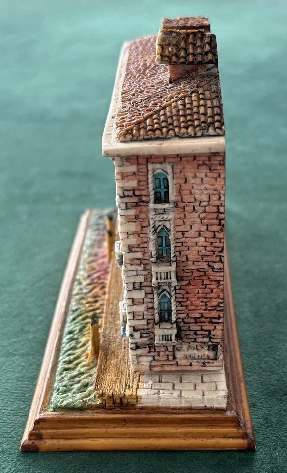 Giovanni Moro  Venice Miniature Building Signed Original Vintage Rare - Image 4 of 4