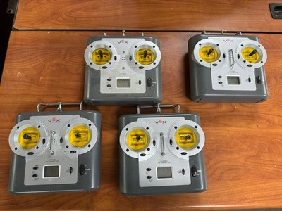 Lot Of 4 VEX Robotics FM RC transmitter 276-2151 REMOTE CONTROLLER 6 CHANNEL