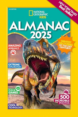National Geographic Kids Almanac 2025 Hardcover 2024 by National Geographic Kids - Bild 1 von 1