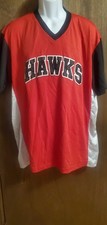 Mens  Red & Black Georgia Hawks Jersey Size Large