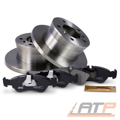 BREMSSCHEIBEN VOLL Ø272 + BREMSBELÄGE HINTEN FÜR MERCEDES BENZ SPRINTER 3-T 903