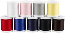 Coats Clark Dual Duty XP Thread Set 9 Spools 125 Yards Each All-Purpose Machines