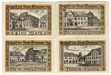 NOTGELDSCHEINE&nbsp; Ostpreu&szlig;en - Stadt&nbsp; - DOMNAU - DOMNOWO - 1921